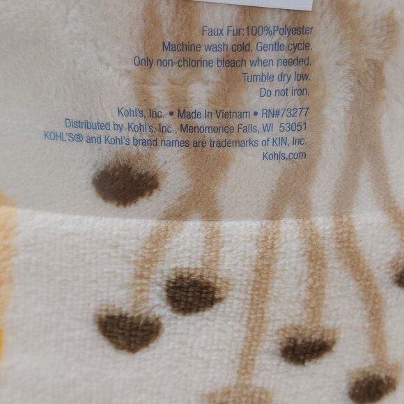 The Big One Oversized Plush Throw Blanket 5ft x 6ft Up Mushroom Fall Snail - Picture 5 of 9